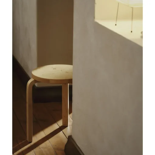Artek Stool 60 Anniversary Edition Artek + Moomin Birk/Honning