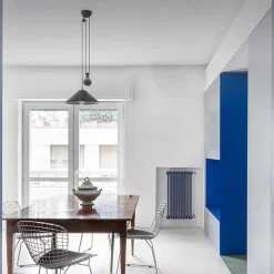 Artemide Aggregato SaliscendiØ38 Opal Skárm med Ekstra Rosette Hvid