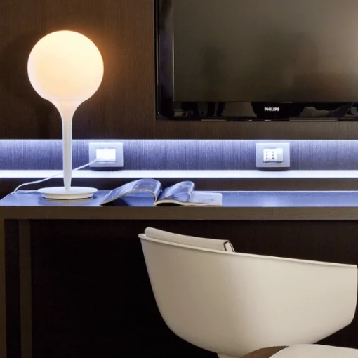 Artemide CASTORE 14 Bordlampe E14 Hvid