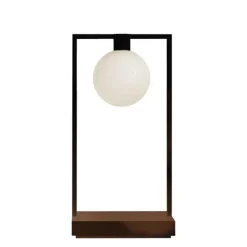 Artemide CURIOSITY 36 Bordlampe Med Kugle Sort/Brun