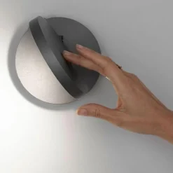 Artemide DEMETRA FARETTO Váglampe 2700K Med Tánd/Sluk Sort