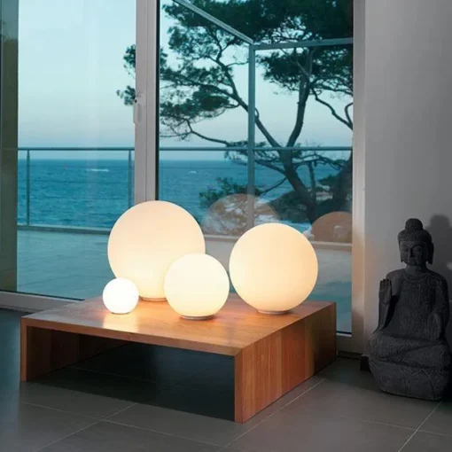 Artemide Dioscuri Bordlampe 420 Hvid