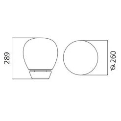 Artemide Empatia Bordlampe Hvid