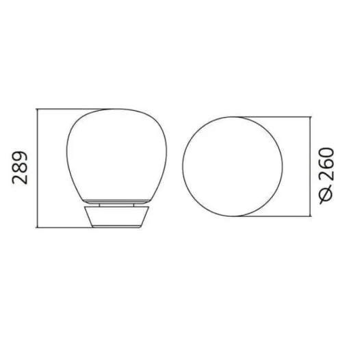 Artemide Empatia Bordlampe Hvid