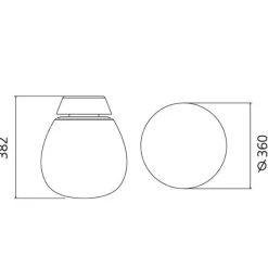 Artemide Empatia Loftlampe Hvid