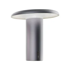 Artemide Takku Transportabel Lampe Anodiseret Grå