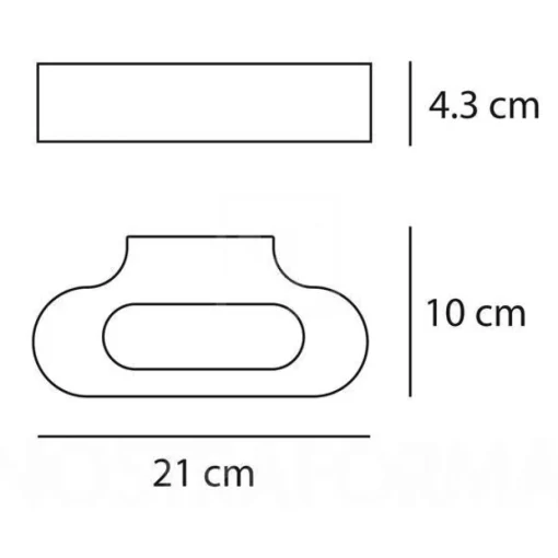 Artemide Talo Váglampe Krom LED