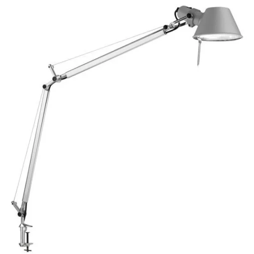 Artemide Tolomeo Bordlampe Aluminium med Klemme