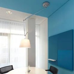 Artemide Tolomeo Decentrata Pendel Pergament 24 cm