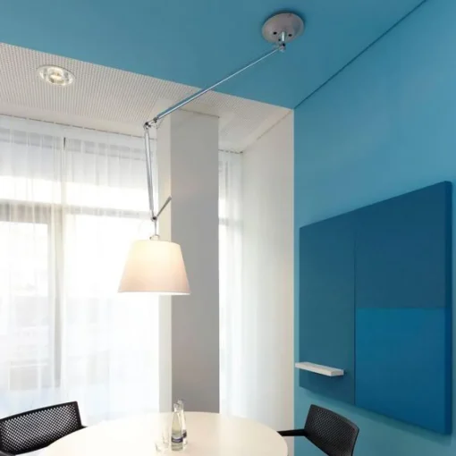 Artemide Tolomeo Decentrata Pendel Pergament 24 cm