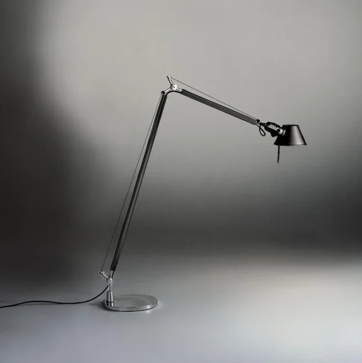Artemide Tolomeo Lettura Gulvlampe Sort
