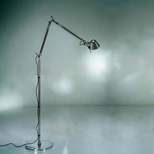 Artemide Tolomeo Lettura Gulvlampe Sort