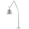 Artemide Tolomeo Mega Gulvlampe Satin 36 cm Skárm med Lysdámper
