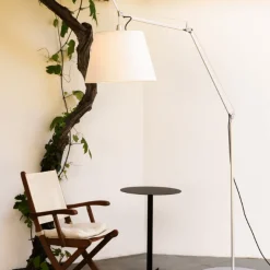 Artemide Tolomeo Mega Gulvlampe Pergament 42 cm Skárm
