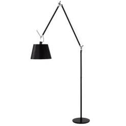 Artemide Tolomeo Mega Gulvlampe Sort 36 cm Skárm med Lysdámper