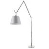 Artemide Tolomeo Mega Gulvlampe Satin 42 cm Skárm med Lysdámper