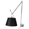 Artemide Tolomeo Mega Váglampe Sort Skárm 36cm med Lysdámper