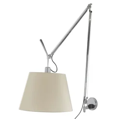 Artemide Tolomeo Mega Váglampe Pergament 42cm med Lysdámper