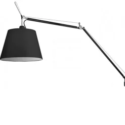 Artemide Tolomeo Mega Váglampe Sort/Sort Skárm 42cm med Lysdámper