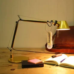 Artemide Tolomeo Micro Bordlampe Guld Limited Edition