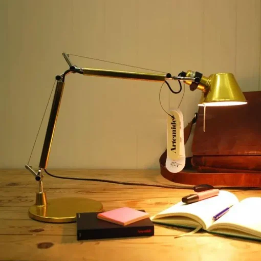 Artemide Tolomeo Micro Bordlampe Guld Limited Edition