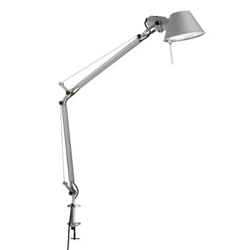 Artemide Tolomeo Mini Bordlampe Aluminium med Klemme