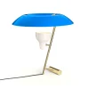 Astep Model 548 Bordlampe Messing/Blå