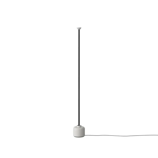 Astep Model 1095 Gulvlampe 185 cm Sort/Hvid