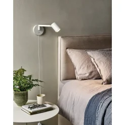 Astro Ascoli Swing Váglampe Mat Hvid