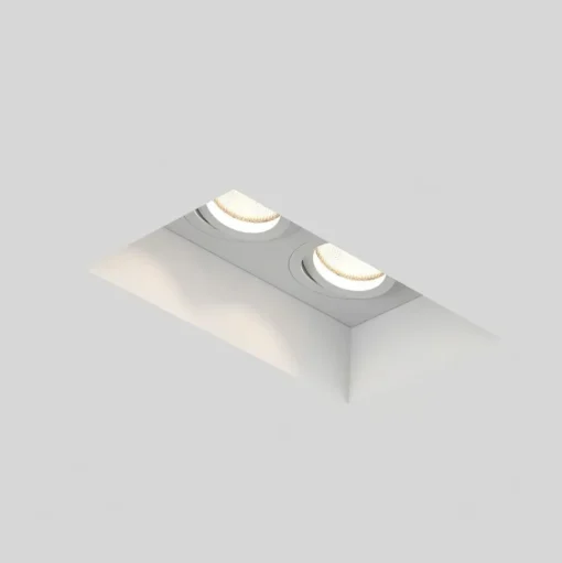 Astro Blanco Twin Adjustable Spot Hvid