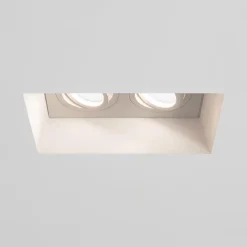 Astro Blanco Twin Adjustable Spot Hvid