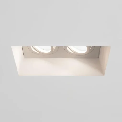 Astro Blanco Twin Adjustable Spot Hvid