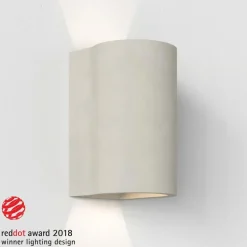 Astro Dunbar 160 Vág Udendørslampe LED Lys Beton