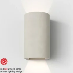 Astro Dunbar 160 Vág Udendørslampe LED Lys Beton