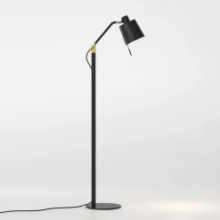 Astro Edward Gulvlampe Mat Sort