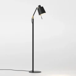 Astro Edward Gulvlampe Mat Sort