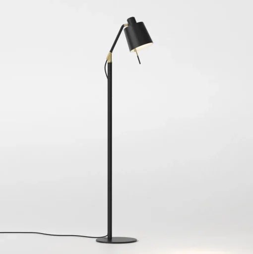 Astro Edward Gulvlampe Mat Sort