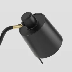 Astro Edward Gulvlampe Mat Sort