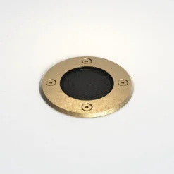 Astro Gramos Round Spot Solid Messing