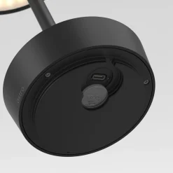 Astro Halo Transportabel Bordlampe Mat Sort