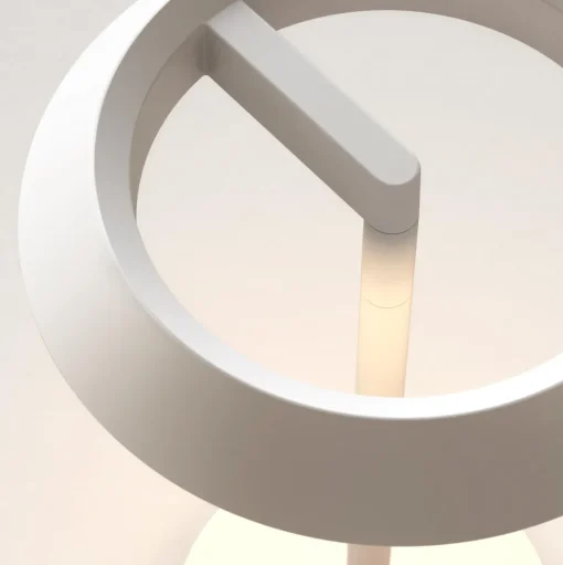 Astro Halo Transportabel Bordlampe Mat Hvid