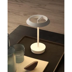 Astro Halo Transportabel Bordlampe Mat Hvid
