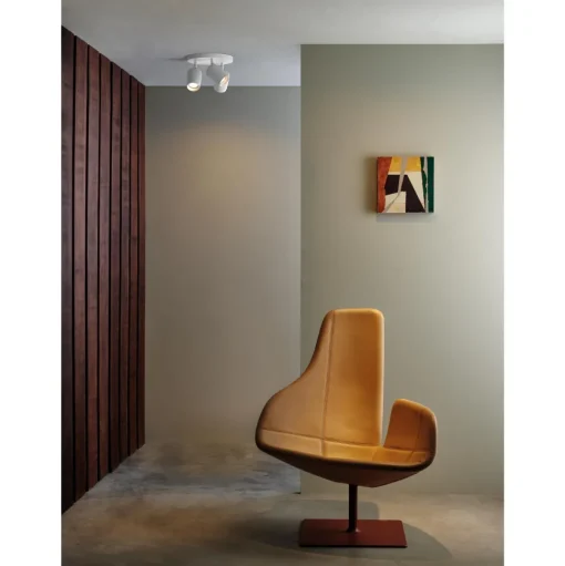 Astro Koto Triple Round Loftlampe Mat Hvid