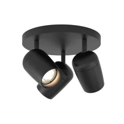 Astro Koto Triple Round Loftlampe Mat Sort