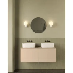 Astro Lyra Single Váglampe Gloss Glaze Hvid