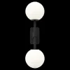 Astro Tacoma Twin Váglampe Mat Sort & Rillet Skárm Opal