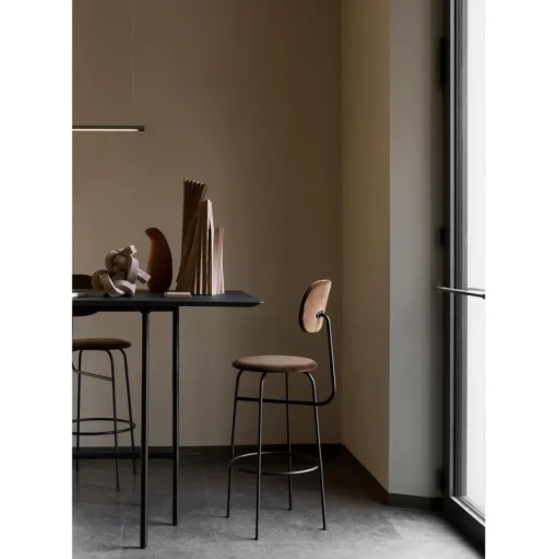 Audo Afteroom Barstol H91 Sort Malet Aksetrá