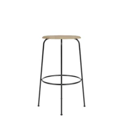 Audo Afteroom Barstol H72 Sort/Natural Eg