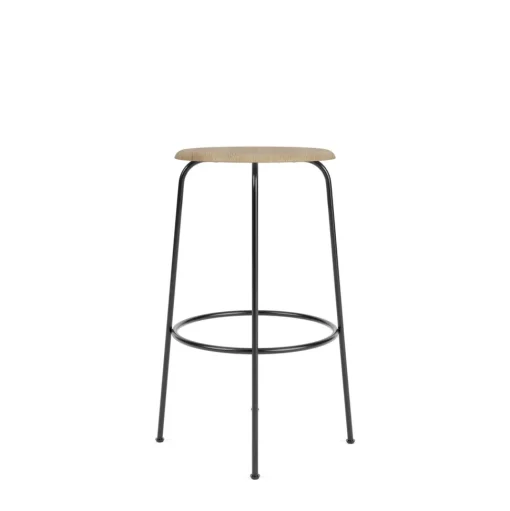 Audo Afteroom Barstol H72 Sort/Natural Eg