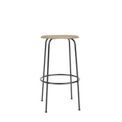 Audo Afteroom Barstol H72 Sort/Natural Eg